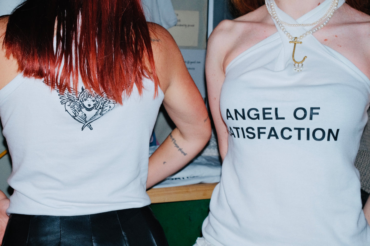 Rose Gray X Bazaare "Angel of Satisfaction" Tank Top