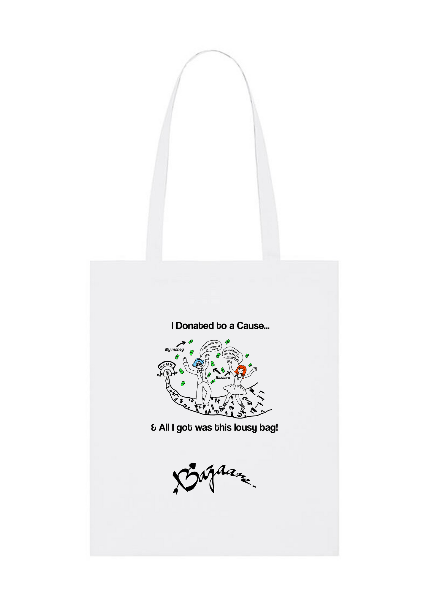The Get Rich or Die Trying Tote Bag