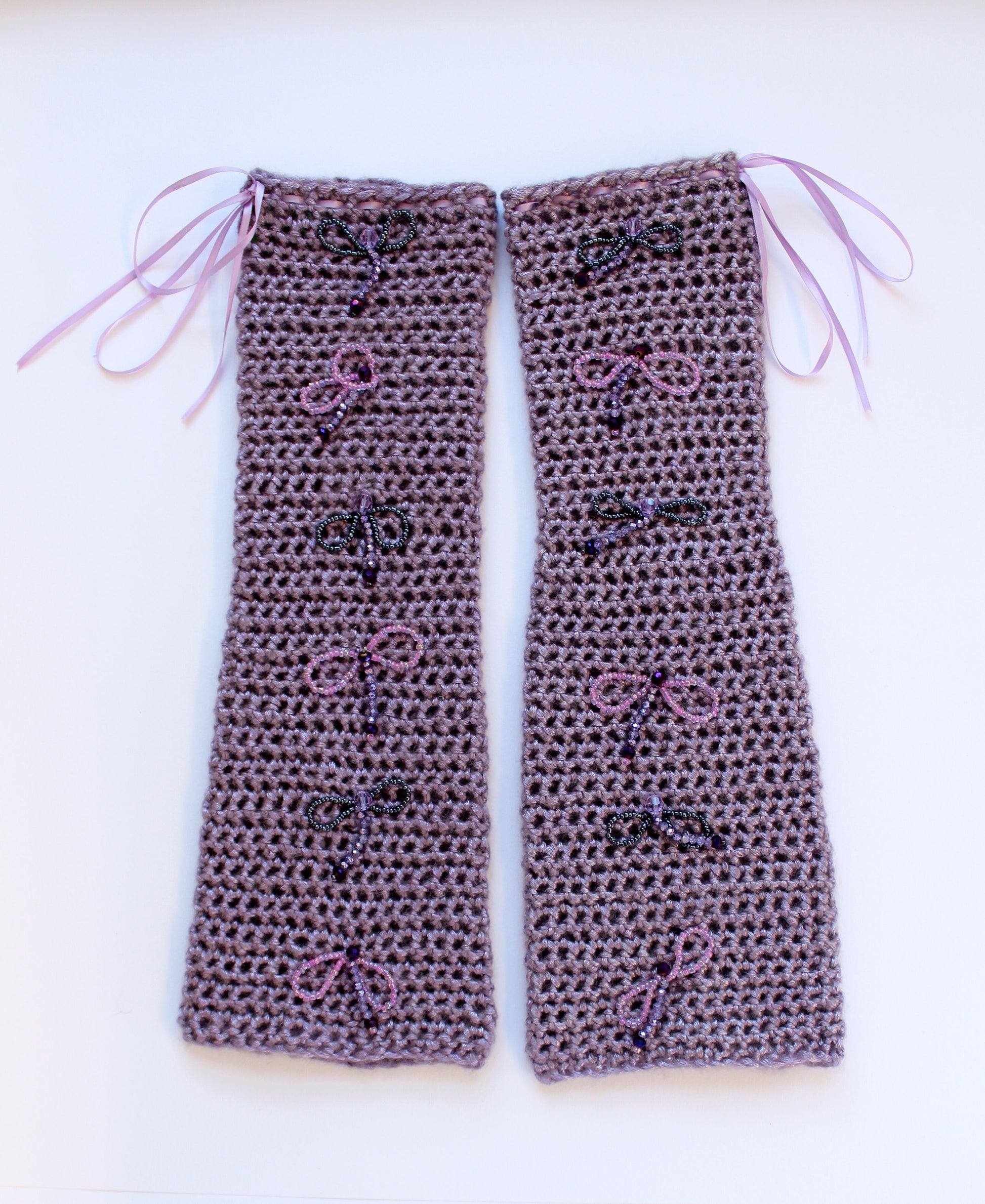 Lilac Armwarmers - Bazaare