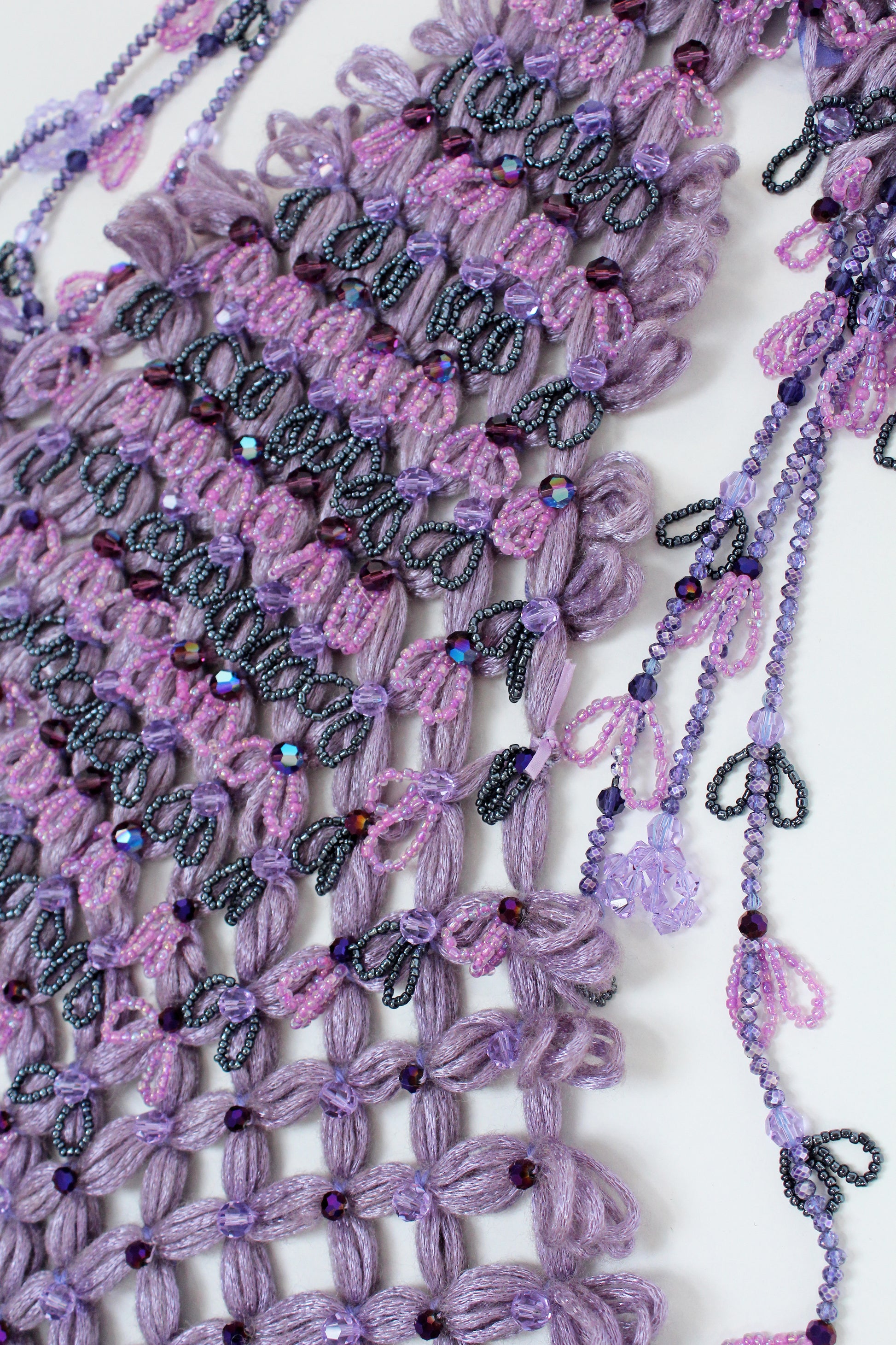 Ribbon Top With Beads - Bazaare