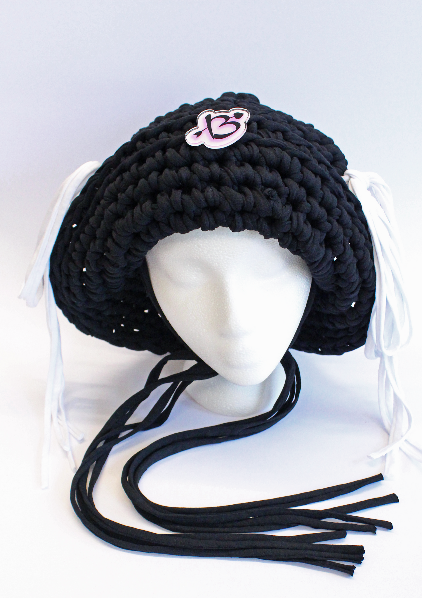 Black Chunky Hat