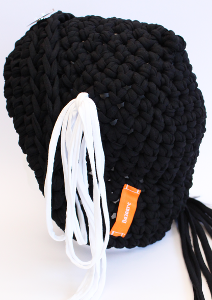 Black Chunky Hat