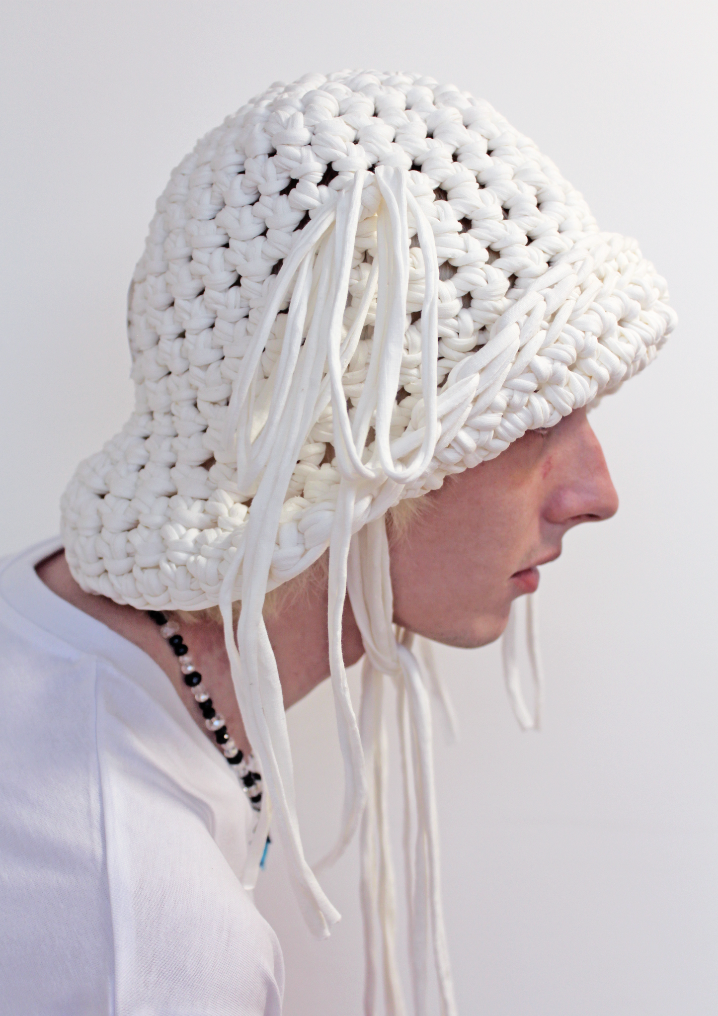 White Chunky Hat