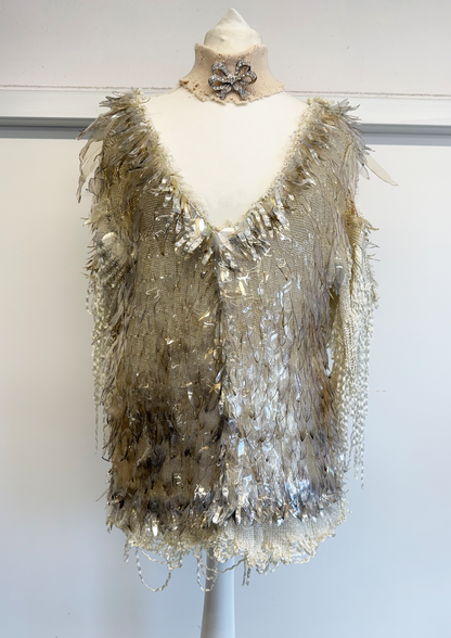 Sequin Jumper Dress