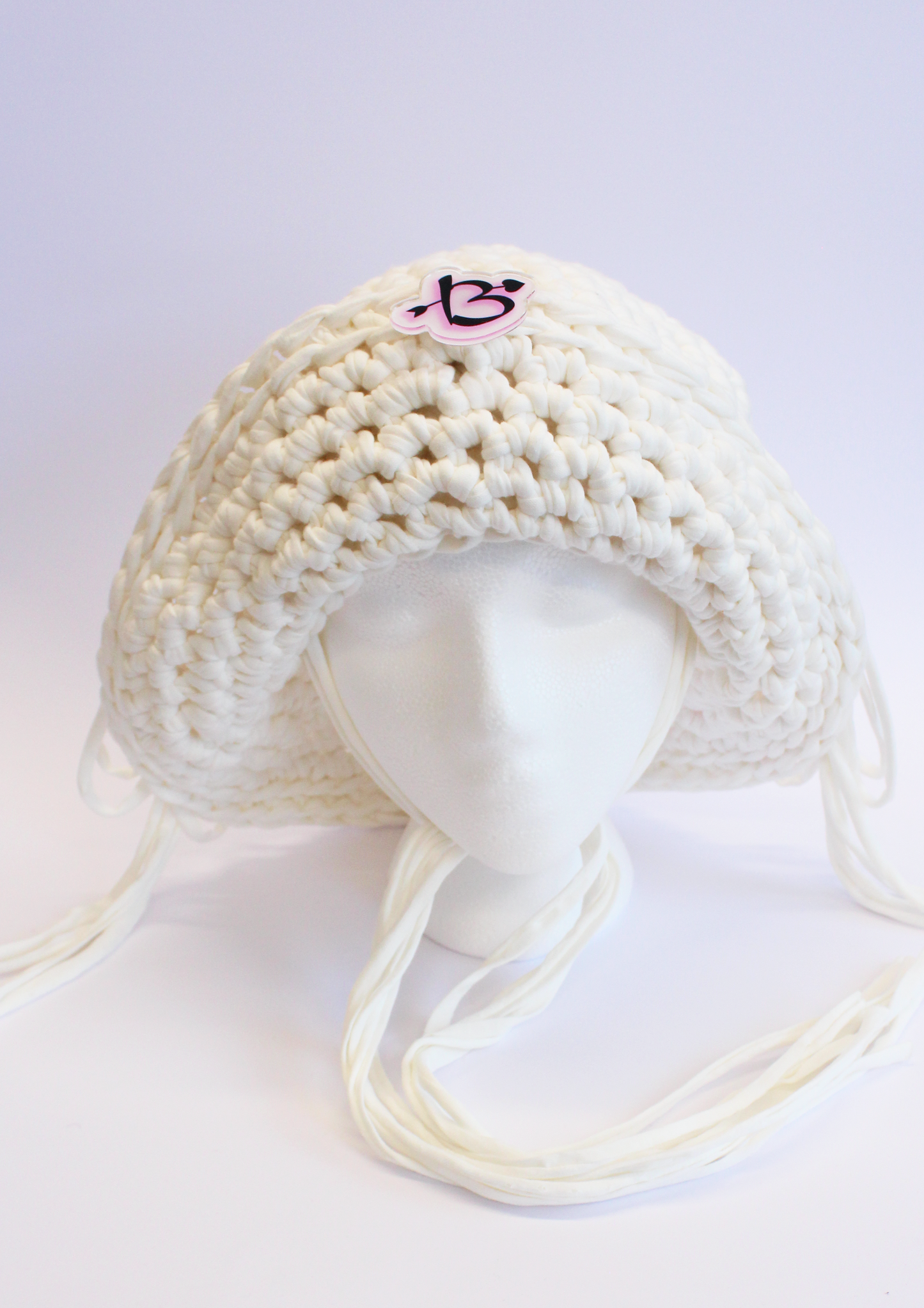 White Chunky Hat