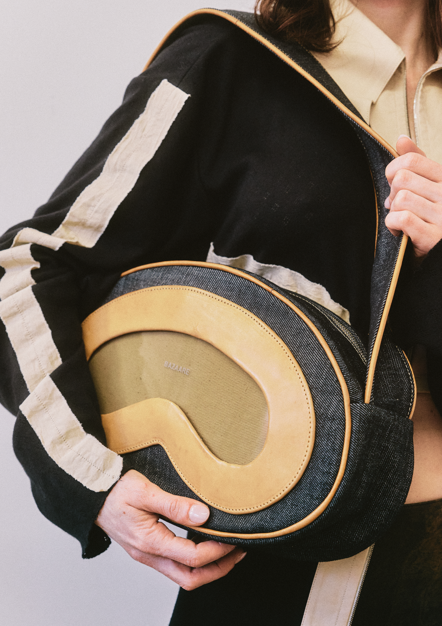 Goggle Bag ( Black & Brown )