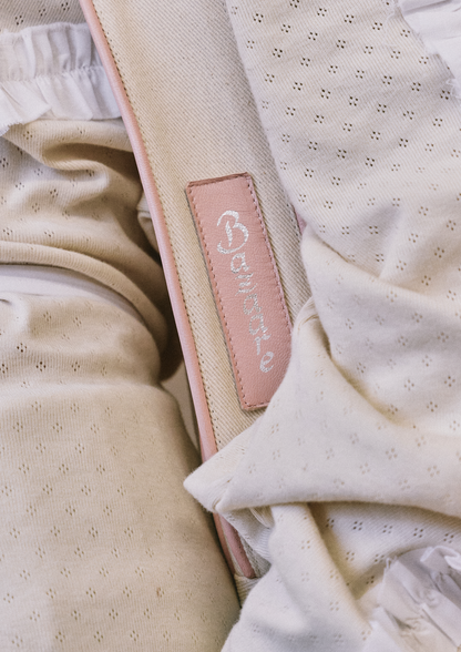 Goggle Bag ( Beige & Pink )