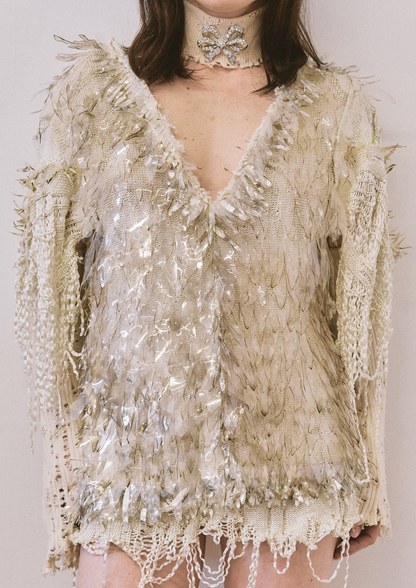 Sequin Jumper Dress