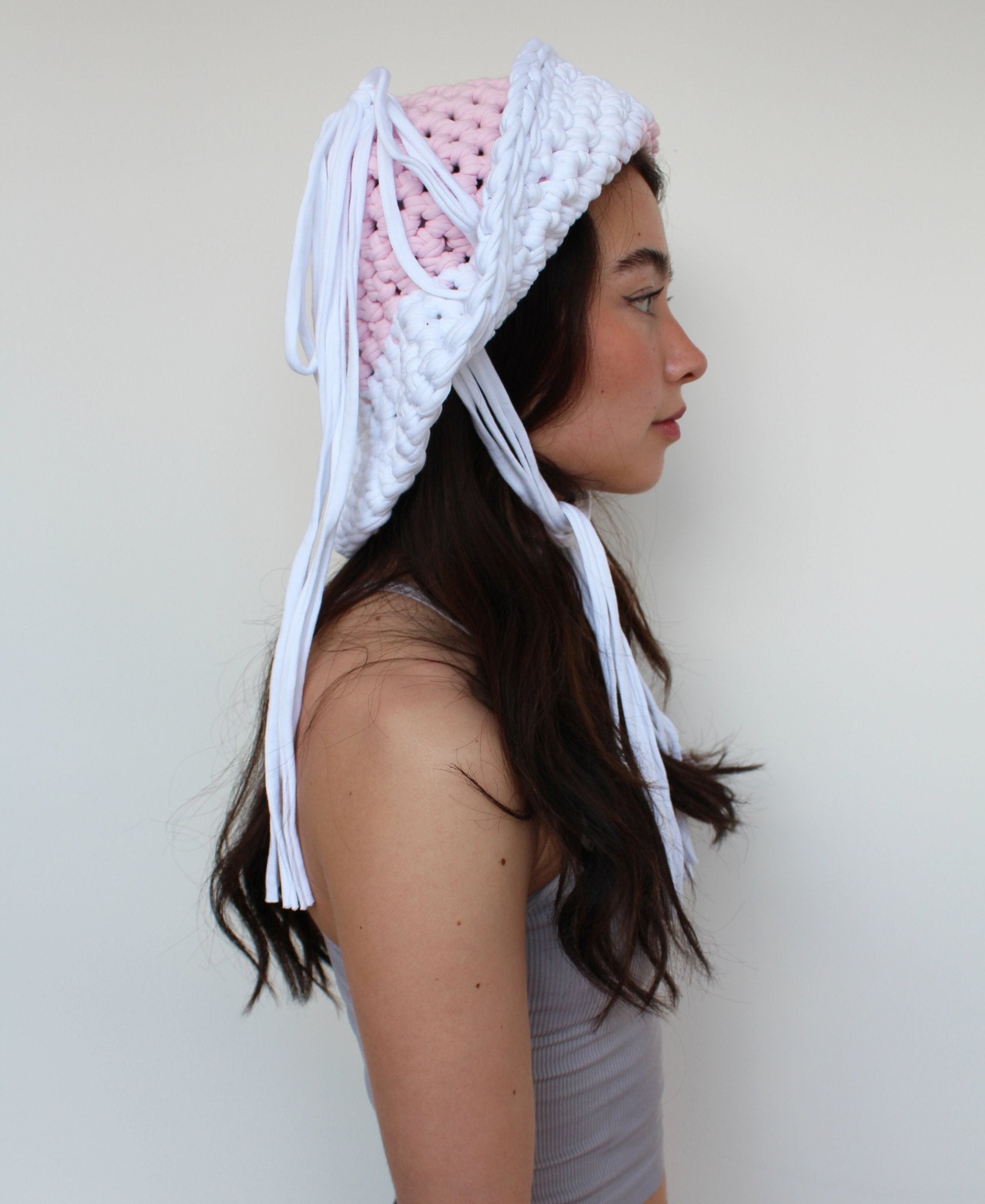 Baby Pink Chunky Hat - Bazaare All Products