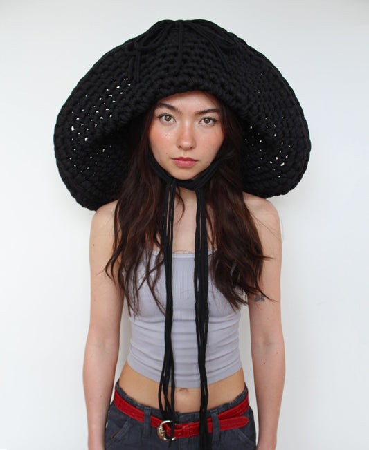 Black UFO Hat - Bazaare All Products