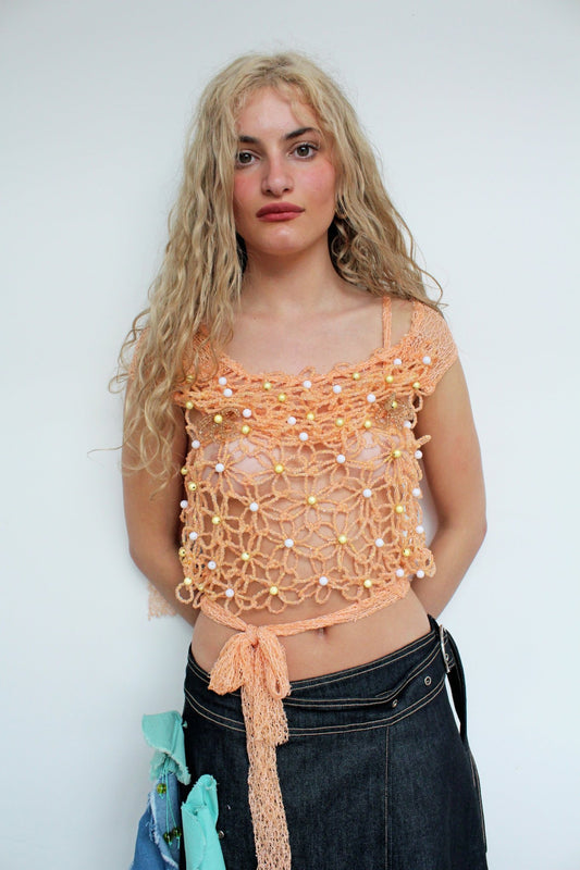 Flower Chain Bead Top - Bazaare All Products