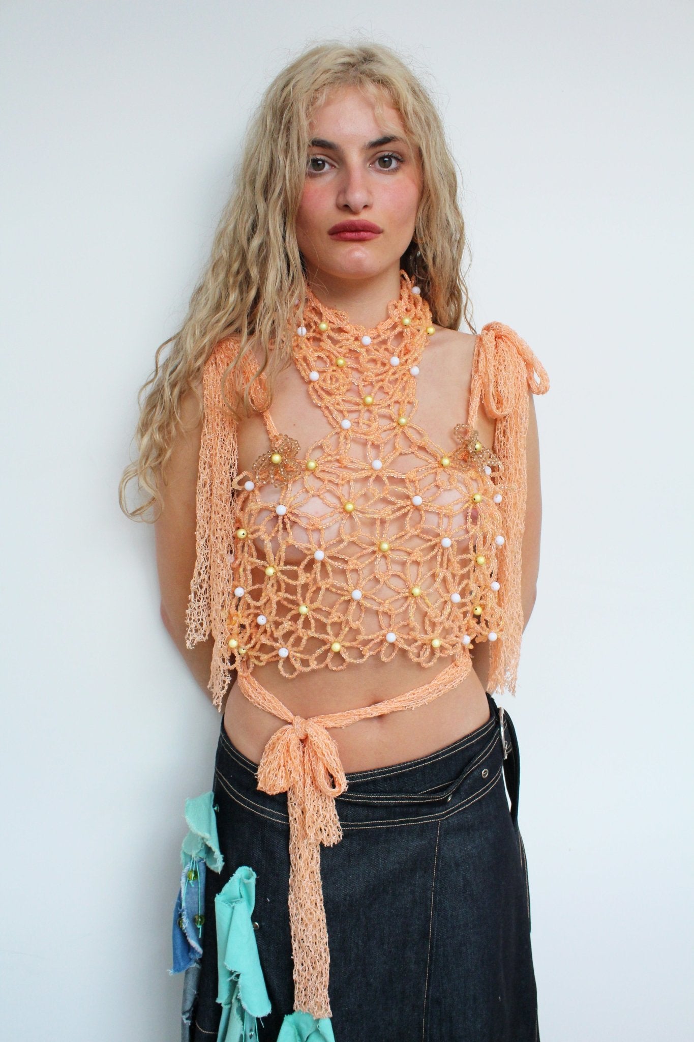 Flower Chain Bead Top - Bazaare All Products