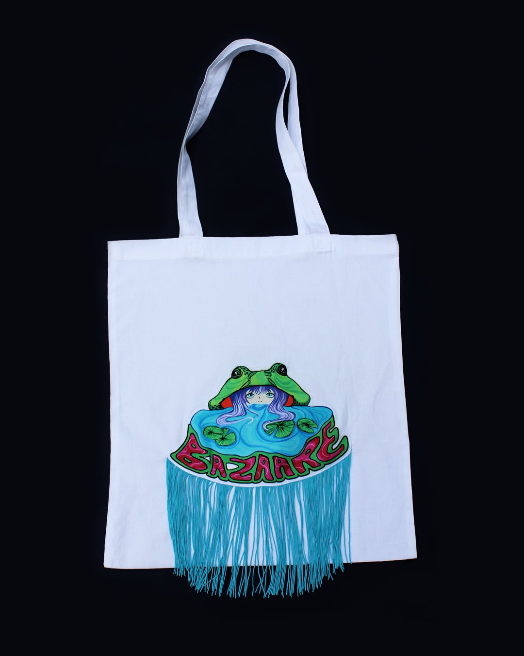 Frog Boy Tote Bag - Bazaare All Products